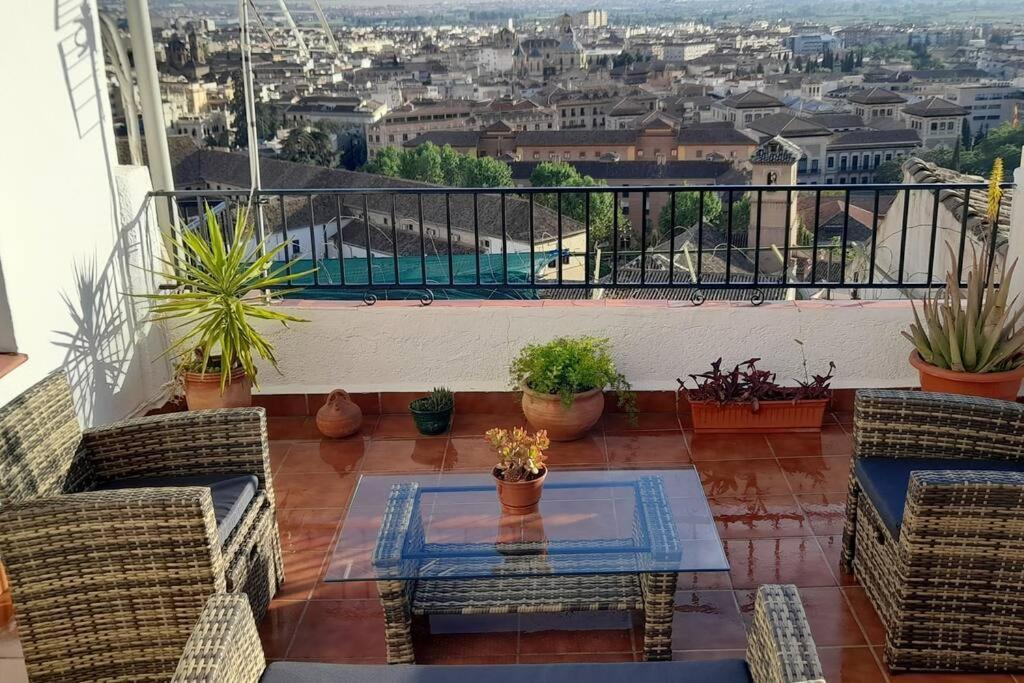 Apartamento Con Vistas En Albaicin II Leilighet Granada Eksteriør bilde